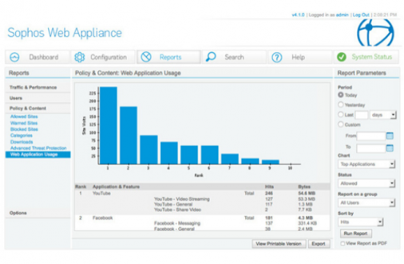 sophos web appliance